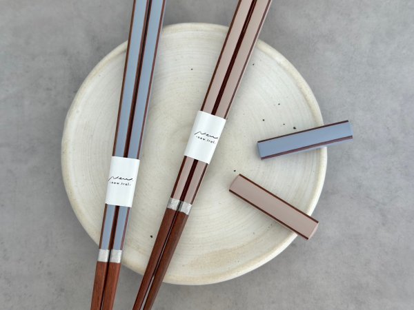 画像7: 【専用箱・ペア】箸 キャレ 食洗機対応 ギフトボックス ブルー ピンク (7)