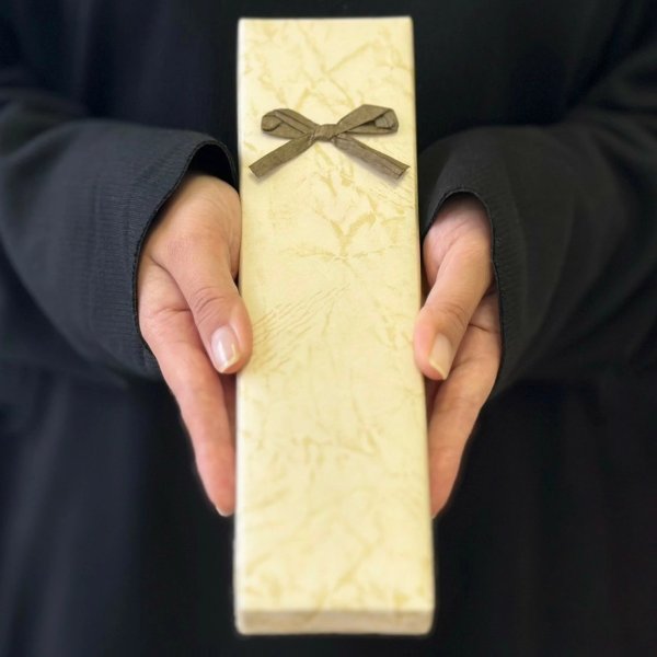 画像8: 【桐箱・単品】 木製 ギフト箸 日照 ピンク 21cm (8)