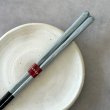 画像7: 【桐箱・単品】 木製 ギフト箸 流彩 ブルー 23cm (7)
