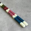 画像3: 【桐箱・単品】 木製 ギフト箸 遊心 23cm 青 ブルー (3)