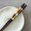 画像6: 【桐箱・単品】 木製 ギフト箸 風音 レッド 21cm (6)