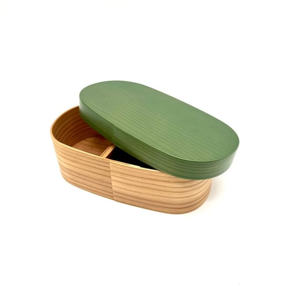 画像10: 全4色 紀州塗り 国産杉 カラー 曲げわっぱ 弁当箱 (10)