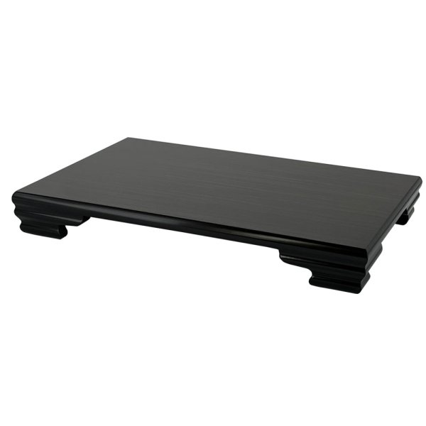 画像1: 【全2サイズ】木製 花台 敷板 【かえで】 黒檀調 (1)