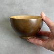 画像6: 4点セット お椀 汁椀 ペア ナチュラルボウル ブラウン 2個セット 箸付き (6)
