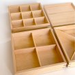 画像5: 三段 重箱 木製 ナチュラル 白木 大 仕切り お正月 おせち おせち料理 (5)