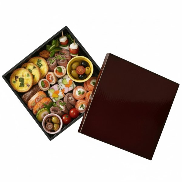 画像2: 杢目一段重箱 (2)